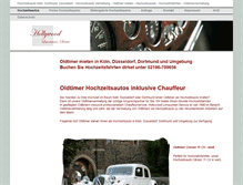 Tablet Screenshot of hochzeitsauto.eu